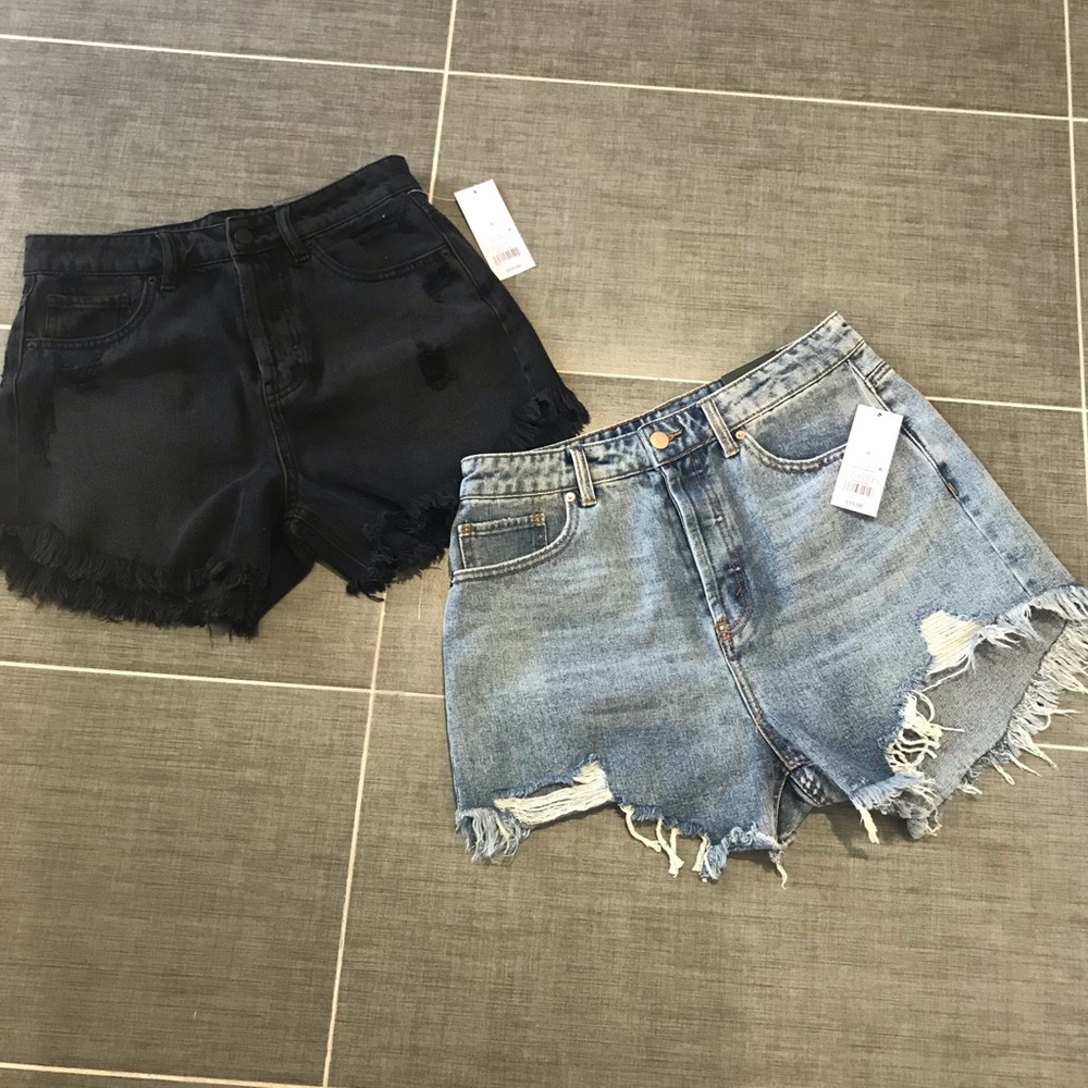 A pair of jean shorts NWT